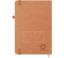 Recycled PU A5 lined notebook